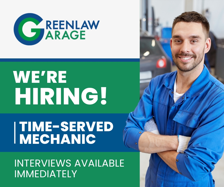 Greenlaw Garage – Time served mechanic Job Vacancy Facebook Post